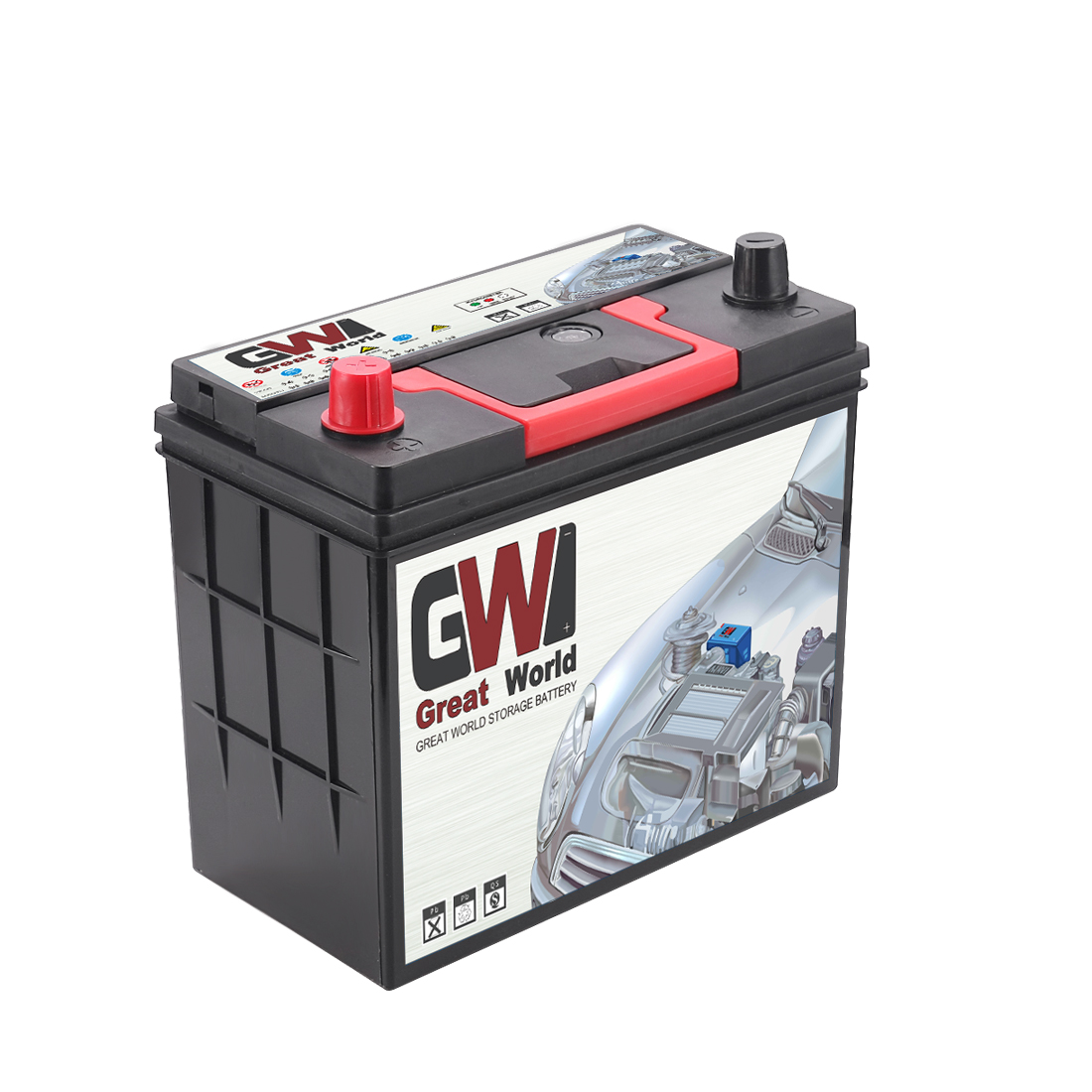 GW Brand N60 Car Battery 12V 60Ah Maintenance Free Lead-acid Auto Battery