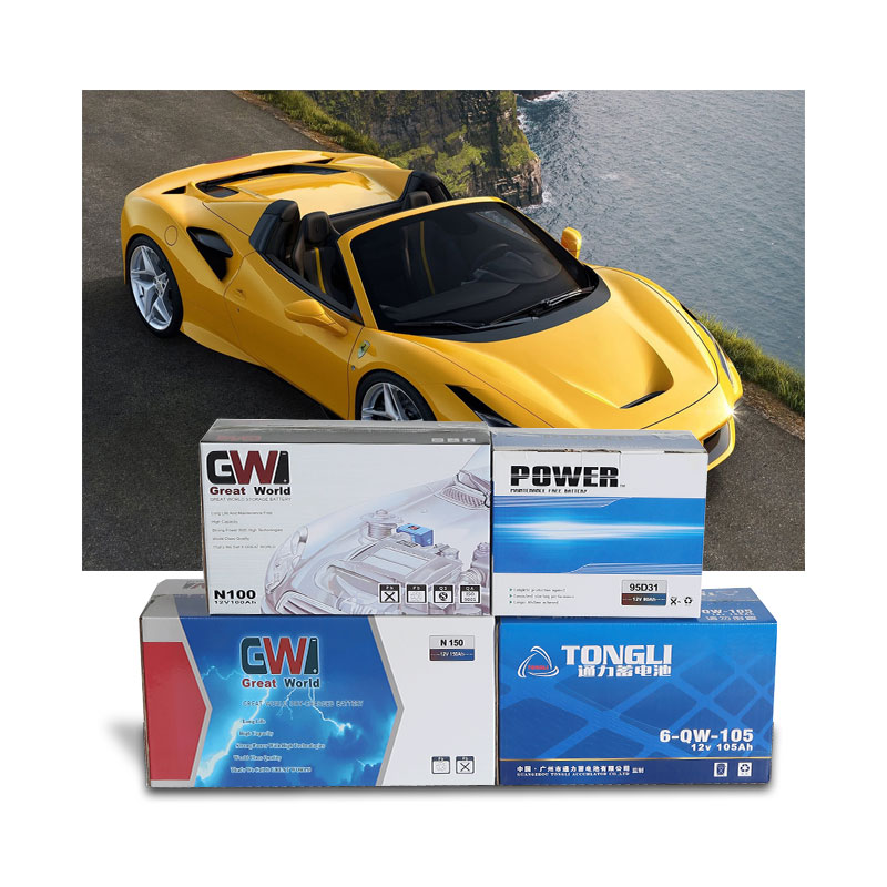 GW Brand Car Battery 12V 65Ah AGM Battery