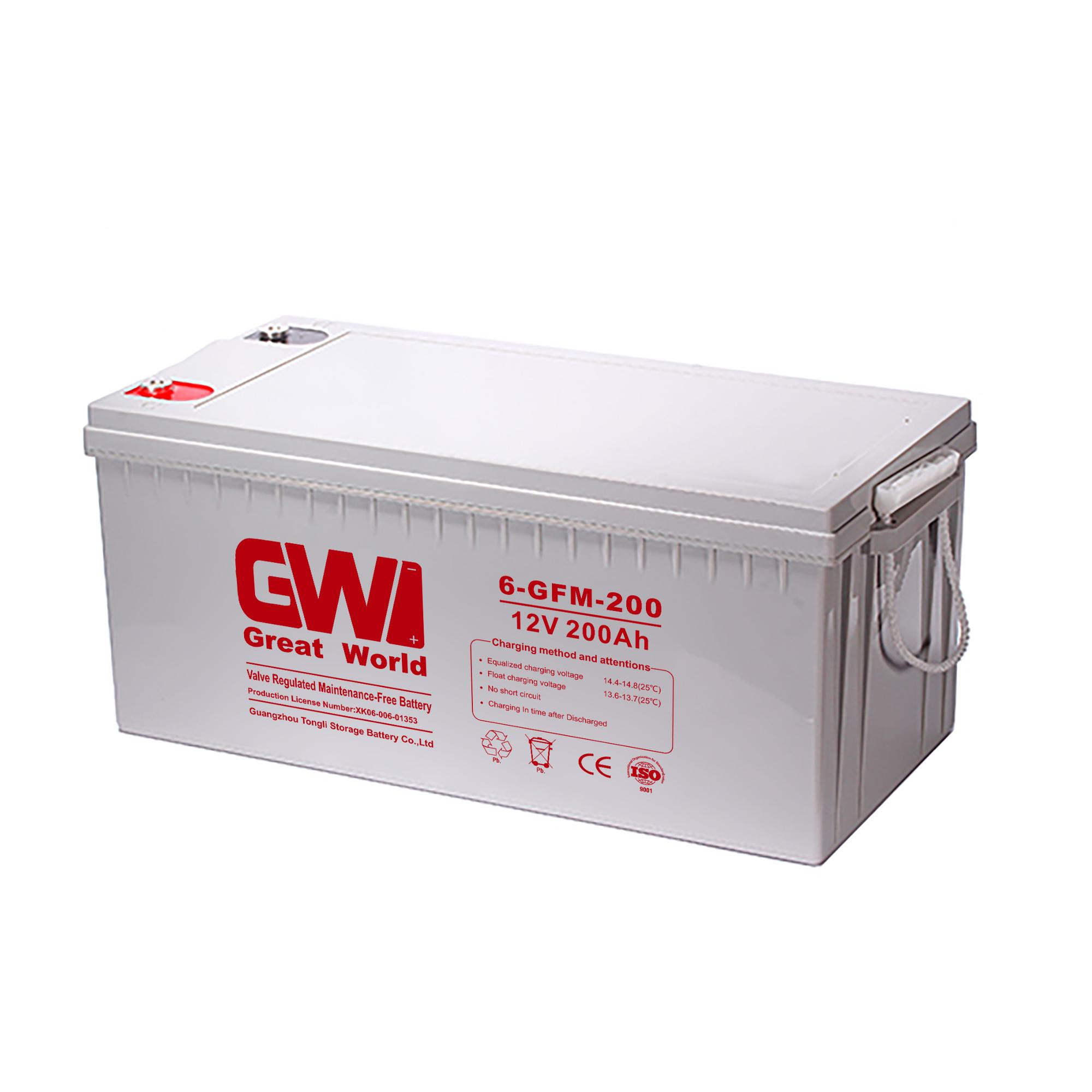 GW Brand Car Battery 12V 100Ah VRLA/UPS Batteries