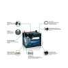 GW Brand Car Battery 12V 60Ah Maintenance Free Starter Stop Battery