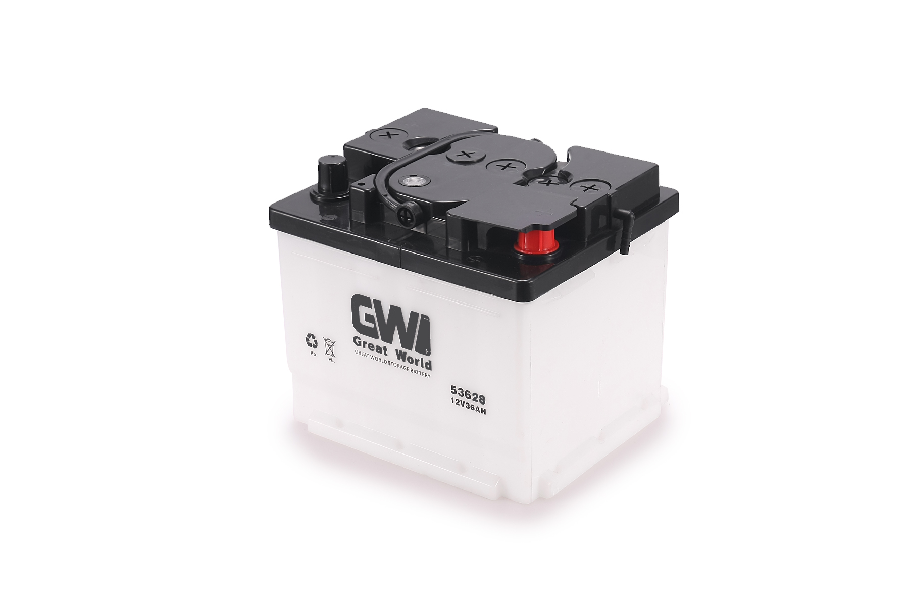 GW Brand 12V 36ah Car Dry Charged Battery DIN36 Lead-acid Auto Battery